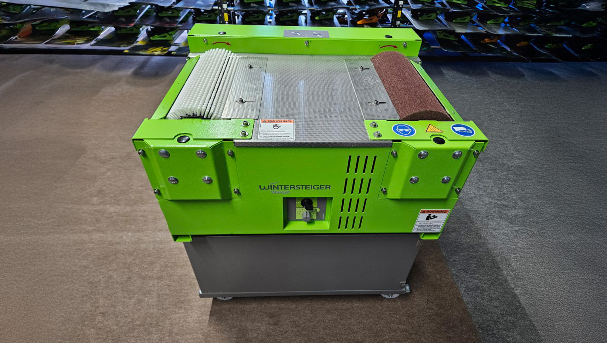 専用ワックスマシン